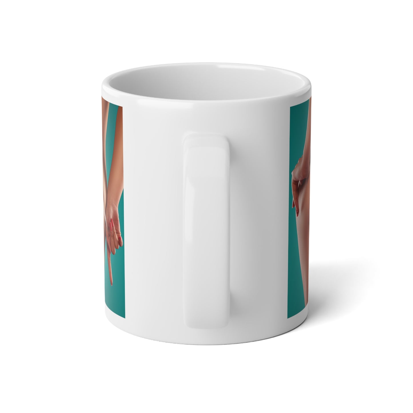 Jumbo Naked Butt Mug, 20oz. Butt Mug. Nude Coffee Cup Guft. White Elephant Gift. Gag Gift.