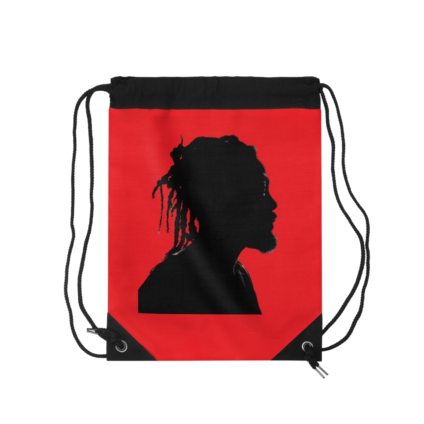 Rasta Drawstring Bag. Rastaman Gifts. Rasta Travel Bag.