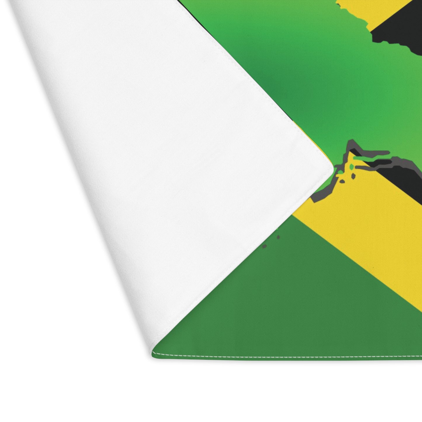 Jamacian Flag Placemat. Jamacian Gift. Jamacian Flag. Jamaican Table. Jamaican Decor.