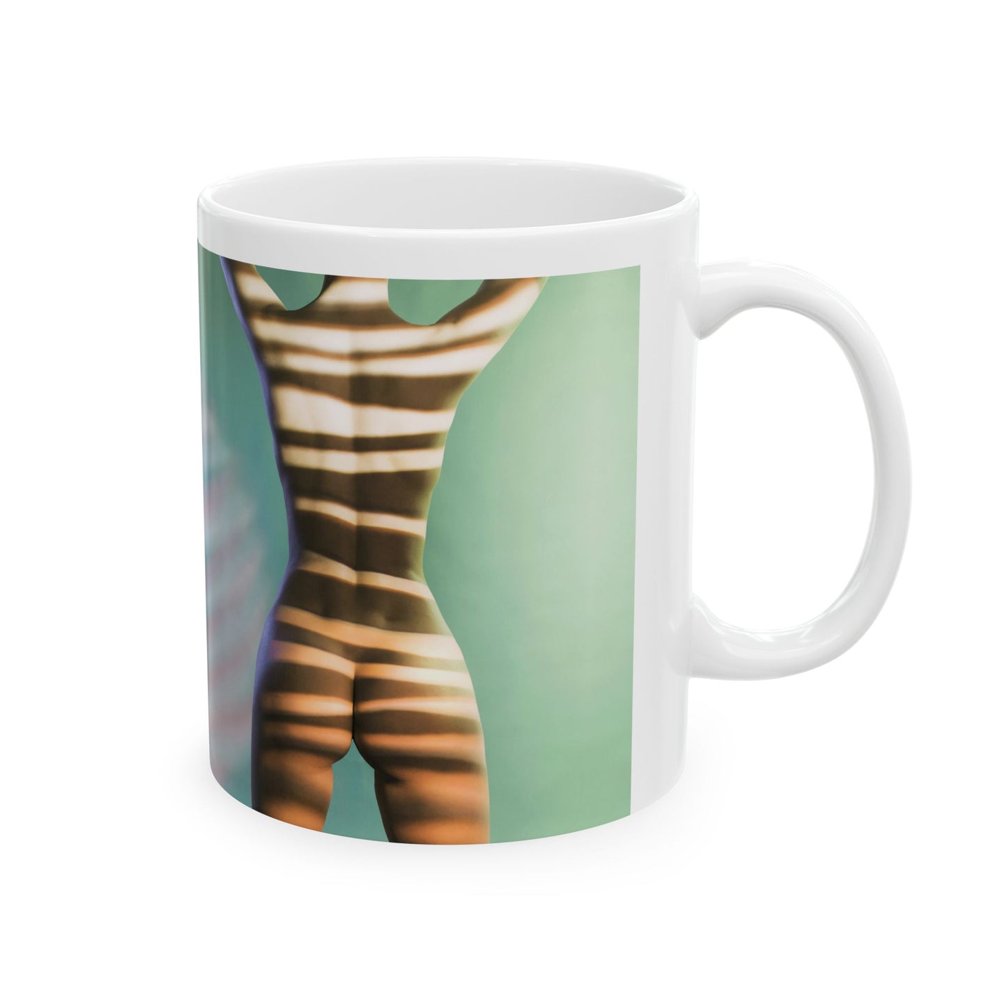 Dancing Naked Lady Mug.Dancing Naked Lady Coffee Mug.Nude Lady Coffee Mug.Bachelor Mug.Single Dad Gift. Naked Woman In The Window Mug.