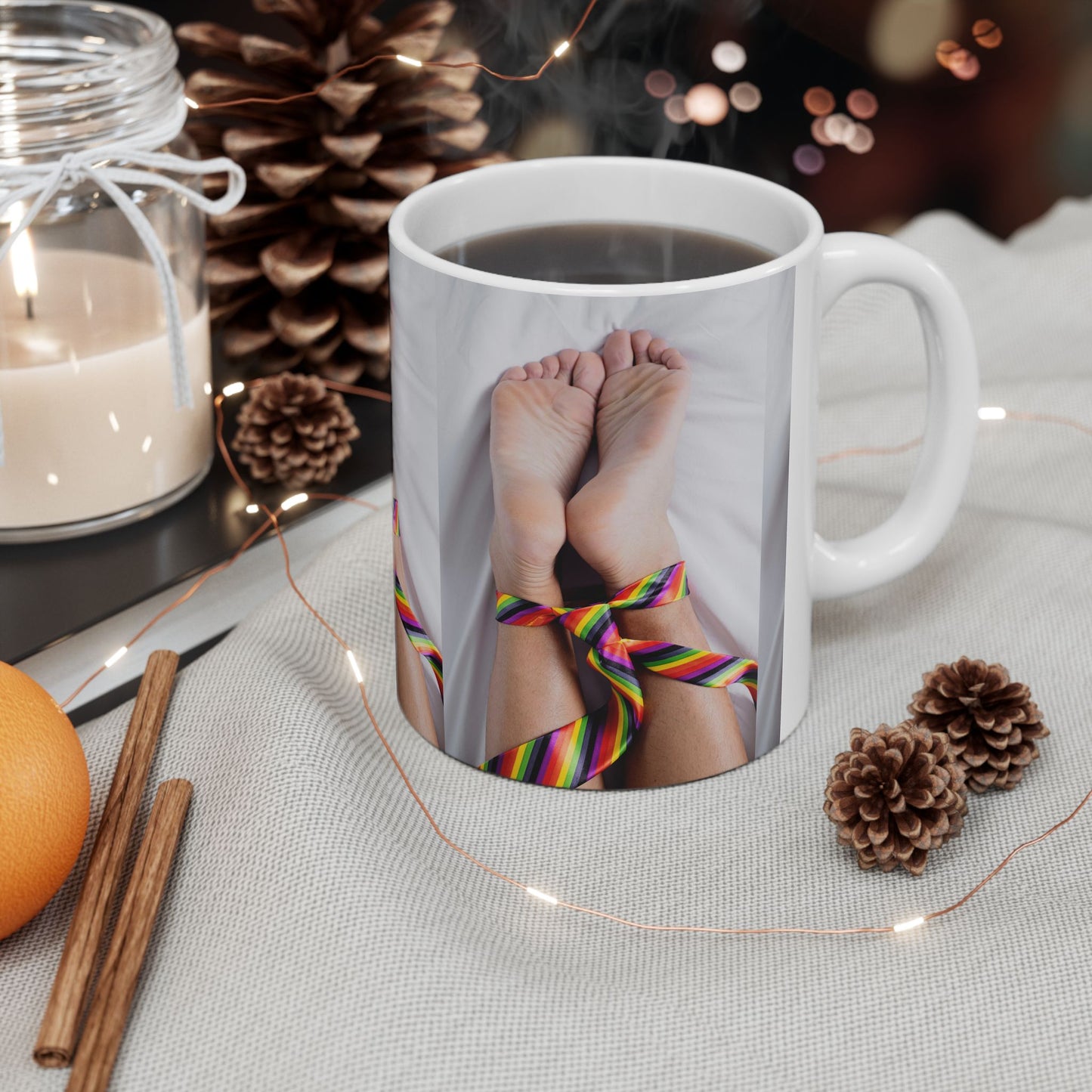 Foot Fetishized Coffee Mug.Foot Fetish Coffee Cup.Single Man Coffee Cup.Housewarming Gift.Foot Lover Coffee Cup. Foot Lovers Coffee Mug.