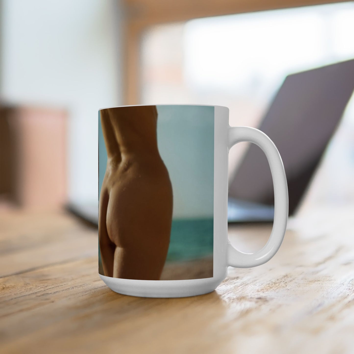 Sexy Butt Coffee Cup. Sexy Butt Coffee Mug. Single Man Coffee Cup. Housewarming Gift. Nude Woman Mug. Nude Lady Cup. White Elephant Gift.