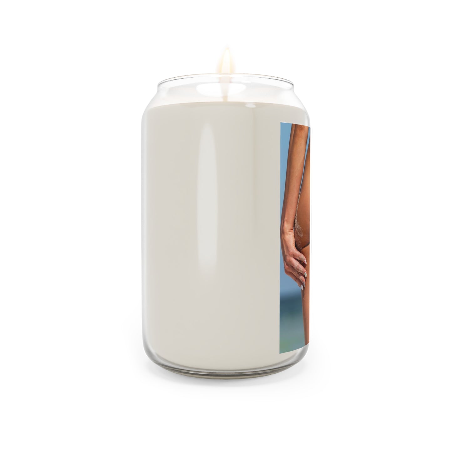Soy Candle — Nude lady Photo Scented Candle (13.75 oz)